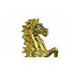 Image 2 : Gold Plexiglases Racing Horse Sculpture