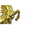 Image 4 : Gold Plexiglases Racing Horse Sculpture