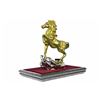 Image 6 : Gold Plexiglases Racing Horse Sculpture