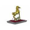 Image 9 : Gold Plexiglases Racing Horse Sculpture
