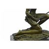 Image 3 : Amazon Nude Woman With Sword Bronze Statue