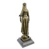 Image 8 : Young Woman with a Bundle of Wheat Bronze Sculpture