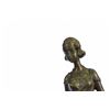 Image 2 : Young Flapper Bronze Sculpture on Marble Base Statue