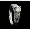 Image 4 : 1.20 ctw Diamond Ring -  Platinum