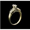 Image 3 : 0.79 ctw Diamond Ring - 14KT Yellow Gold