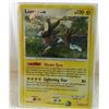 Image 1 : POKEMON COLLECTOR CARD IN PROTECTIVE SLEEVE - LUXRAY LV.48 HOLO RARE - 7/130