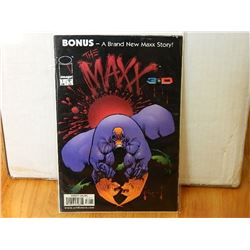 MAXX 1 JAN BONUS- A BRAND NEW MAXX STORY - 3-D - VERY GOOD - ONLINE $24.95- WITH SLEEVE & BOARD
