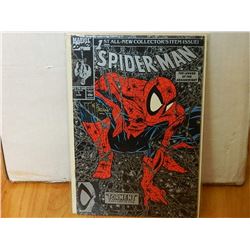 SPIDER-MAN #1 COLLECTOR'S ITEM - SILVER - SIGNED BY T.MCFARLANE - TORMENT - THE LEGEND OF THE ARACHK
