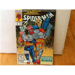 SPIDER-MAN #21 1990 SERIES - REVENGE OF THE SINISTER SIX - PART FOUR - NEAR MINT - WITH SLEEVE