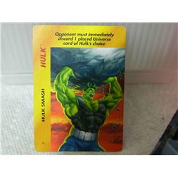 MARVEL OVERPOWER COLLECTIBLE GAME CARD 1995 - SPECIAL CHARACTER CARD - IN CLEAR SLEEVE - NEAR MINT -