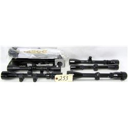 BOX LOT RIFLE SCOPES