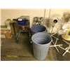 Image 1 : HOSE REEL WITH HOSE/2 GARBAGE CANS