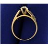 Image 3 : Diamond Ring with Sylish High Shoulders