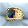 Image 2 : Designer Dallas Prince London Blue Topaz and Diamond Ring