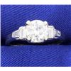 Image 1 : 1.4ct TW Diamond Engagement Ring in Platinum