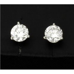 1ct TW Diamond Stud Earrings