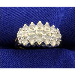 1ct TW Champagne Diamond Ring