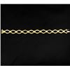 Image 1 : Italian Made 7 1/4 Inch Gold Bracelet
