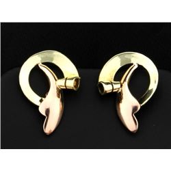 Antique Screw Back Earrings for Non-Pierced Ears