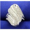 Image 1 : Unique 1ct TW Modern Diamond Ring