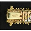 Image 3 : 7 Inch Yellow, Rose, & White Gold Bracelet