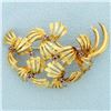 Image 1 : Antique 18k Gold Ruby Pin