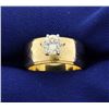 Image 1 : 3/4 ct Diamond Solitaire Engagement Ring