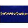 Image 1 : Italian Made Designer Gold Bracelet