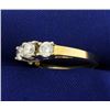 Image 2 : 1ct TW Three Stone Diamond Ring