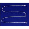 Image 1 : Unique 14 1/2 Inch Bar Neck Chain