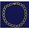 Image 1 : 8 Inch Hexagon Curb Link Bracelet