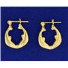 Image 1 : Dolphin Hoop Earrings