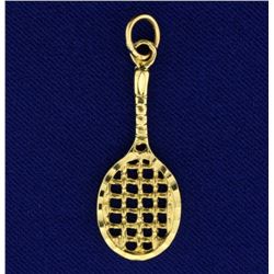 Tennis Racket Pendant