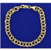 Image 1 : 7 Inch Double Link Charm Bracelet