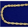 Image 2 : 18 Inch Rope Style Neck Chain