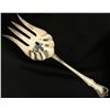 Image 1 : Reed and Barton Rose Cascade Solid Sterling Silver Salad Serving Fork