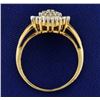Image 3 : 1 ct TW Pear Shaped Large Diamond Cocktail Ring