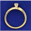 Image 3 : Marquise Diamond Solitaire Bypass Ring