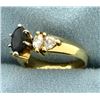 Image 2 : Diamond and Natural Sapphire Ring