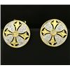 Image 1 : Diamond Designer Earrings in 14k Gold