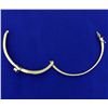 Image 2 : 1/4 ct Diamond Bangle Bracelet