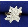 Image 1 : 2ct TW Diamond Cocktail Statement Ring