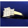 Image 2 : 2ct TW Princess Cut Invisible Set Diamond Ring