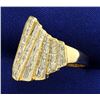 Image 2 : 1ct TW Diamond Designer Ring in 14k Gold