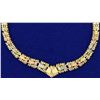 Image 2 : Rose, Yellow, and White 14k Gold Bracelet