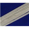 Image 2 : 18K White Gold Italian Made Multi-Strand Curb Link Bracelet