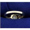 Image 3 : Pearl and Diamond Ring in 14K White Gold
