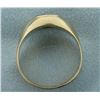Image 3 : Lab Ruby Gold Masonic Ring
