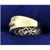 Image 2 : 1 ct Tw Diamond Ring in 10K White and Rose Gold