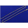 Image 1 : 18 1/2 Inch Rope Style Neck Chain in 14K Yellow Gold